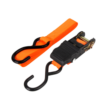 25mm Polyester Tie Down Strap 800kg Ratchet Strap with Hooks
