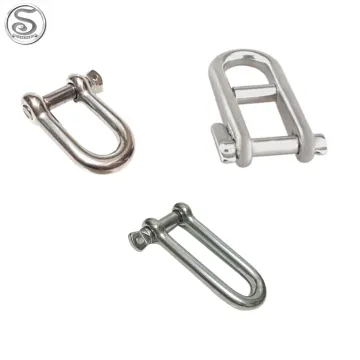 Marine Wholesale 316 Stainless Steel European Type Long Forged Screw Pin Shackle
