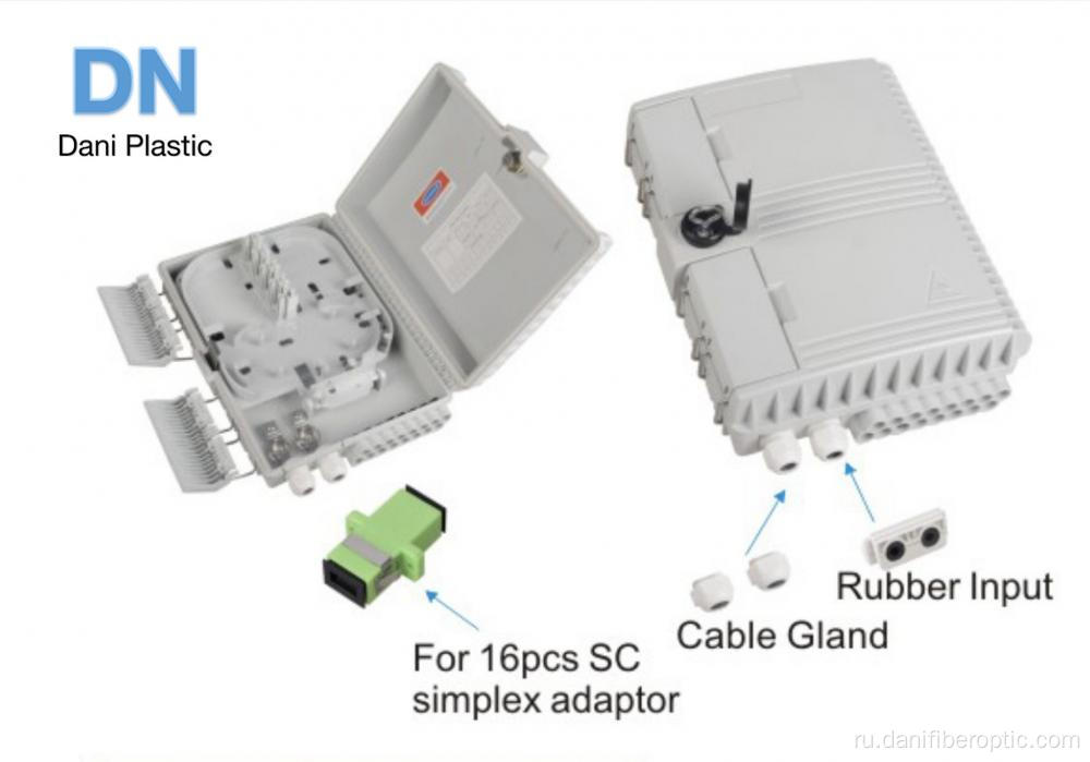 Волоконно -оптическая коробка сплайсинга на открытом воздухе