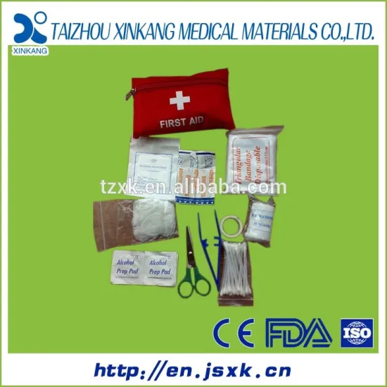 Wholesale first aid kit with contents first aid bags approved by CE/ISO13485/FDA
