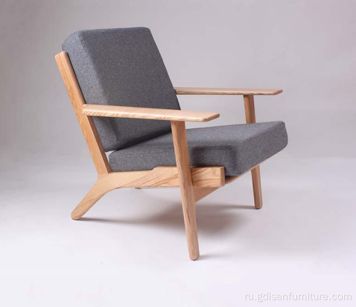 Ганс Стул диван с твердым деревянным рамой мебель