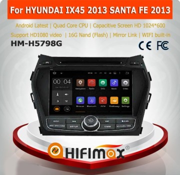 Hifimax Android 5.1 car dvd player for santa fe car dvd player double din car stereo for Hyundai IX45