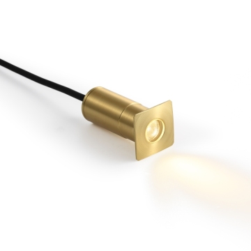 Modern 1W Brass Waterproof LED Underground Light