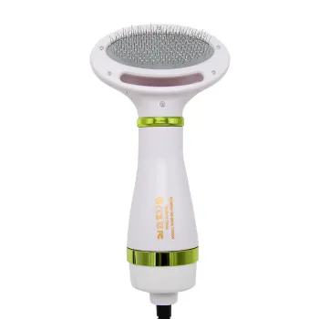 Pet Hair Dryer 2-Temperature Electric Hot Air Comb