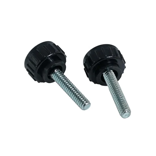 High Quality Carbon Steel Stripe Round Screw with Plastic
