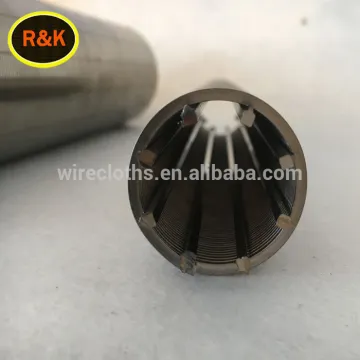 Johnson stainless steel wedge wire water well filter screen