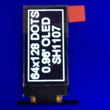 OLED 0,96 polegada 64x128dots sh1107 para vestir inteligente