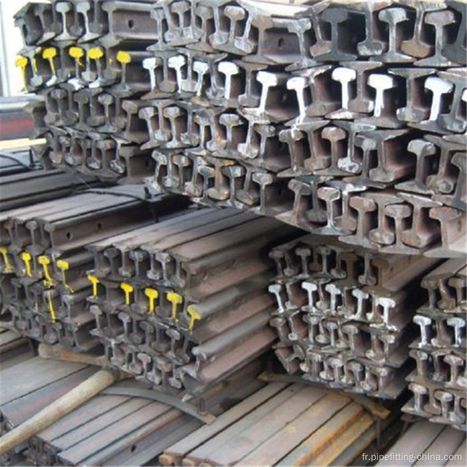 Chemin de fer en acier p15 rail 55Q Q235 rail de mine