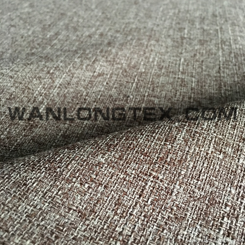Wholesale Brushed Faux Line Sofa Upholstery Fabric