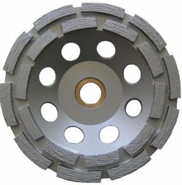 4.5" DOUBLE ROW DIAMANT TOPFSCHEIBE