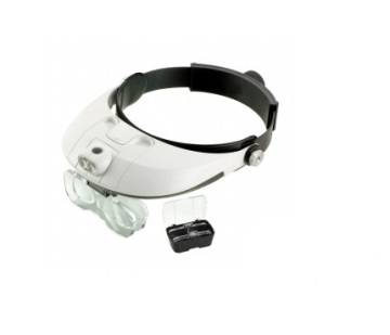 LED Head Magnifier with Five Lens