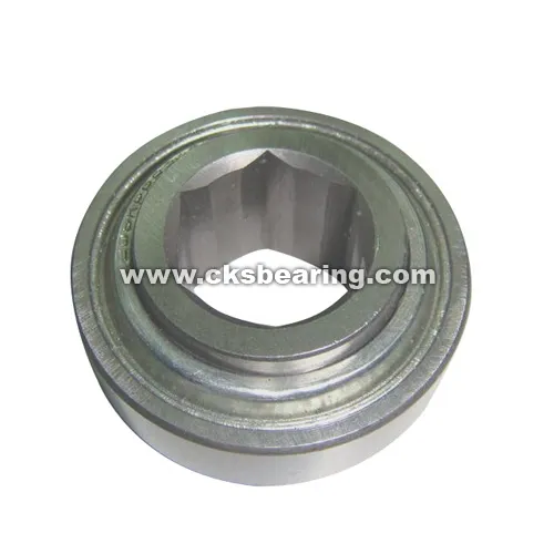 Hex bore agricultural bearing 206KRR6