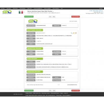 Mexico Import Custom Data of N-Butanol