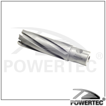 Powertec High Performance 22-50mm T.C.T annular cutter with one-touch shank