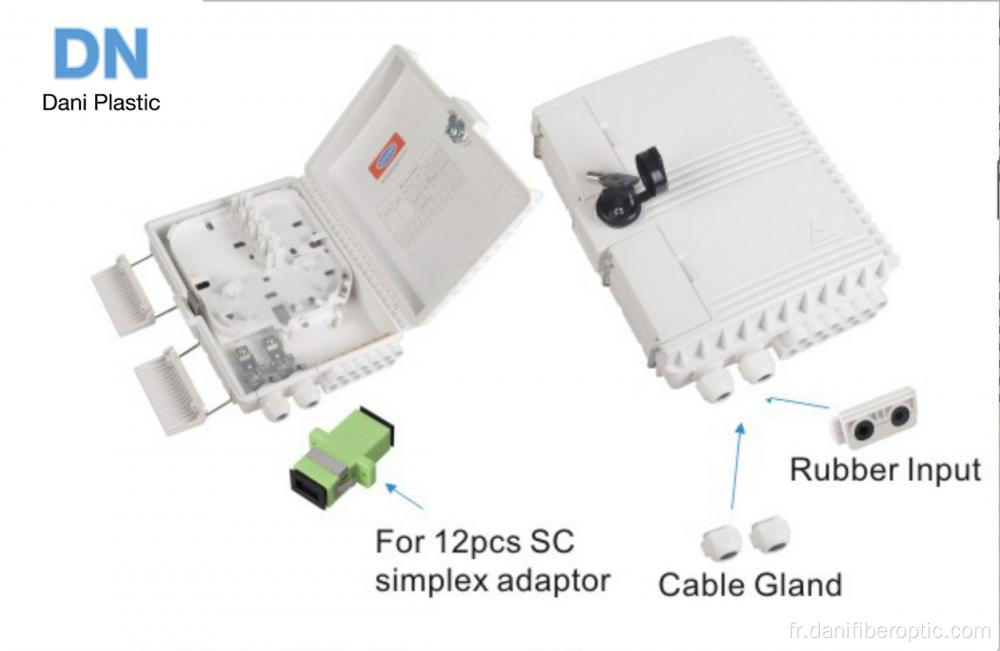 Fibre optique de fermeture d&#39;épissage