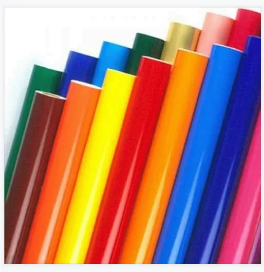 Colorful PVC rigid film