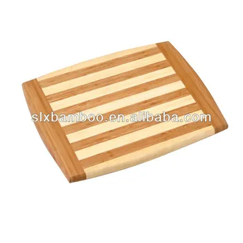 zebra stripes large bamboo cutting boards