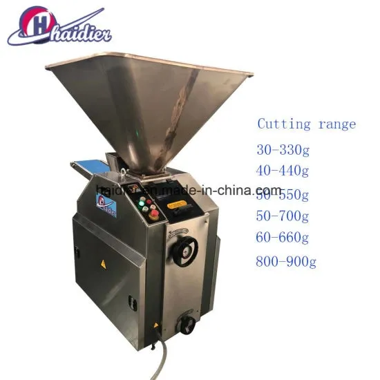 Automatic Commercial Bakery Machines Dough Cutting Machine/ Pizza Dough Divider Rounder