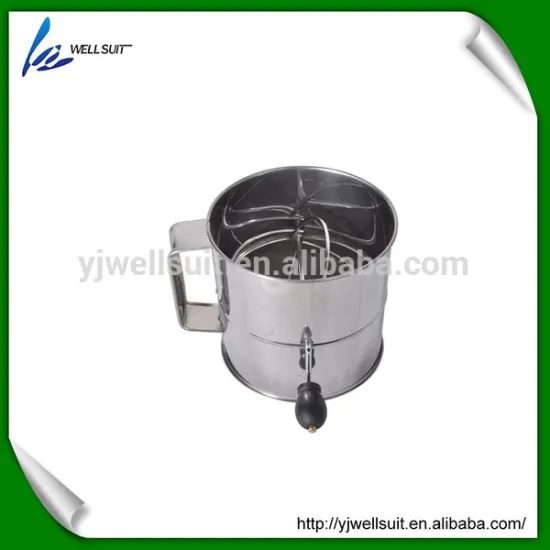 Attractive Design 7957 Kitchen Stainless Steel Flour Sifter