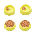 Simulation Resin Dog Food Bowl Miniature 3D DIY Craft Fairy Garden Toys Gifts Pet Animal Food Bowls Handmade Accessories