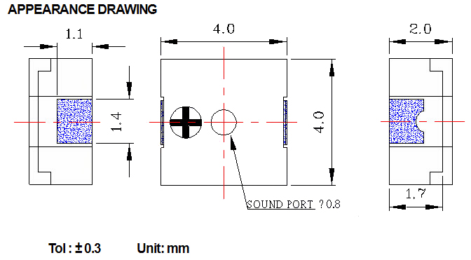 4mm SMD buzzer