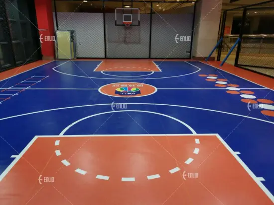 Enlio Customized PVC Flooring for Basketball