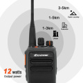 Fabricación Ecome ET-538 VHF UHF Walkie Talkie Analog portátil IP68 impermeable radio dos vías