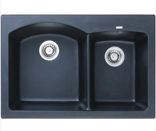 Double Bowl Topmount Granite Sink