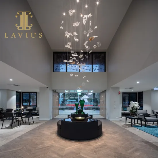 2022 New function room Hall Luxury Crystal Chandelier