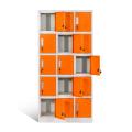 5Tier Metal Lockers Unassembled for Staff