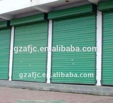 Guangzhou iron roller shutter, steel rolling shutter, roll up door
