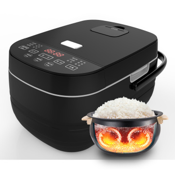 Indução italiana de ouro preto Indução Fry Fry Multi-Cooker 5L Rice Cooker
