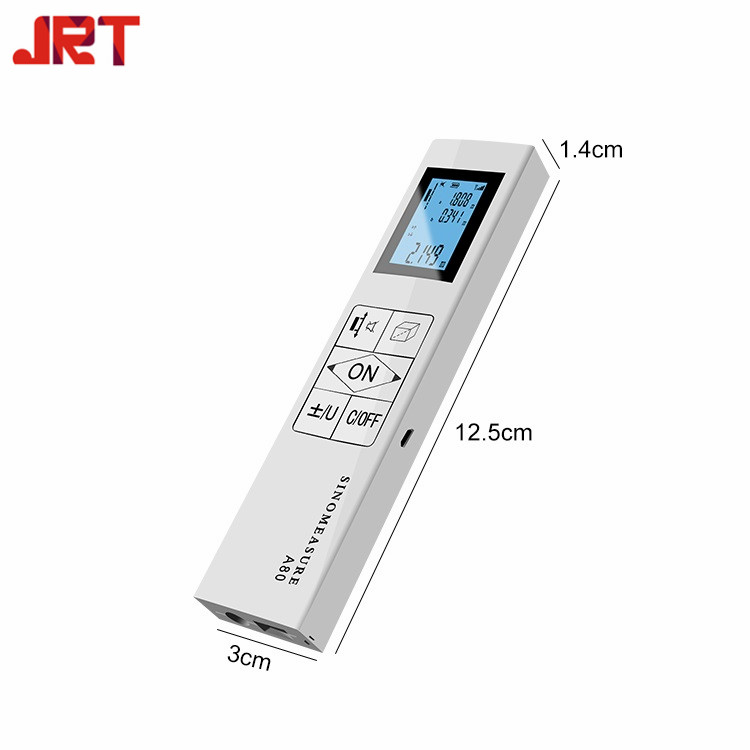 Bidirectional Laser Distance Measurer Size