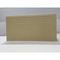 Beige Corrugated PU Sandwich Panels for Wall Insulation