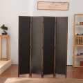 Cheap solid wooden room divider with blackboard panels