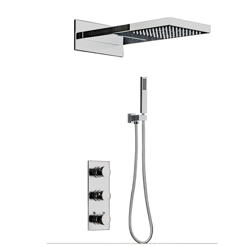 New Hot Sale Thermostatic In-wall Shower Set