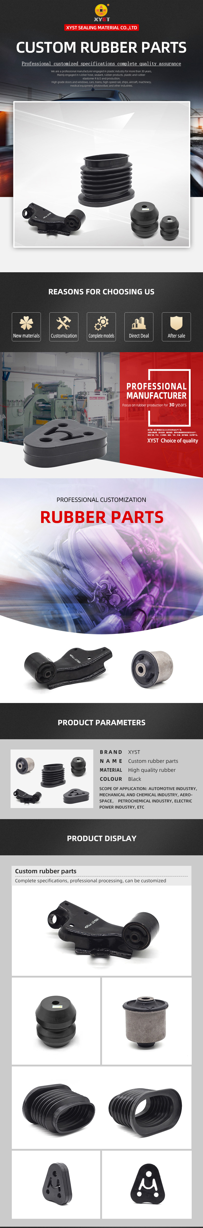 custom rubber parts