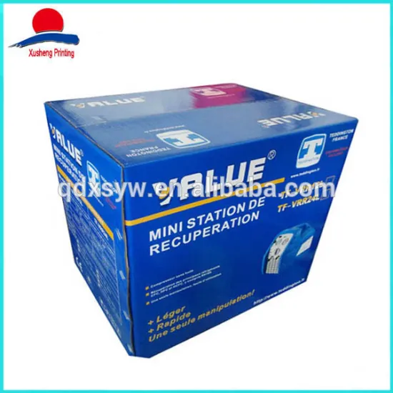 Ecofriendly Colorful Paper Electronic Packaging Box