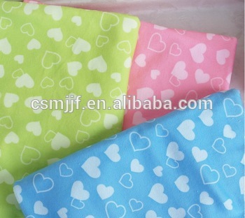 Water absorption heat transfer printing microfiber towels