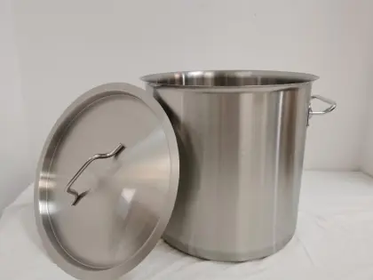 Large Stainless Steel Soup Pot
