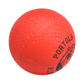 10 inch red rubber ball dodgeball playground ball