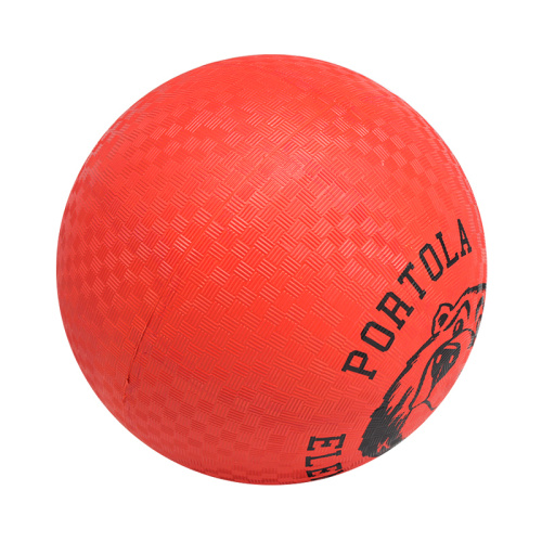 10 Inch Playground Ball 10 inch red rubber ball dodgeball playground ball Manufactory