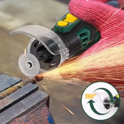 8V Portable Mini Grinders: 5 Speeds, Cordless Rotary Tool with Comprehensive Accessory Kit