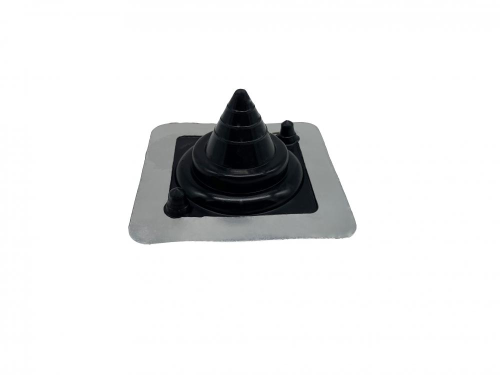 Base quadrada em EPDM / SILICONE Tampa de borracha para teto