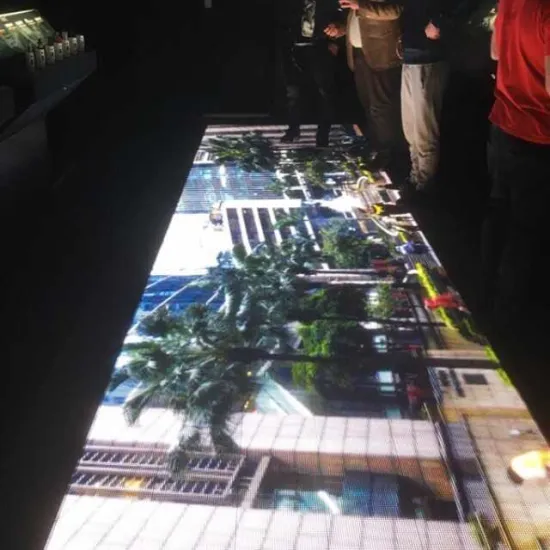 Portable P6.25 LED Dance Floor: Professional Interactive Video Flooring for Stage Lighting