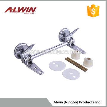 chrome finished Zinc Alloy material cover toilet seat hinge P-810