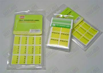 Blister Label(self adhesive label,adhesive label,Office Stationery Label)