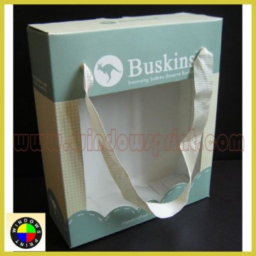 Cute baby shoe box