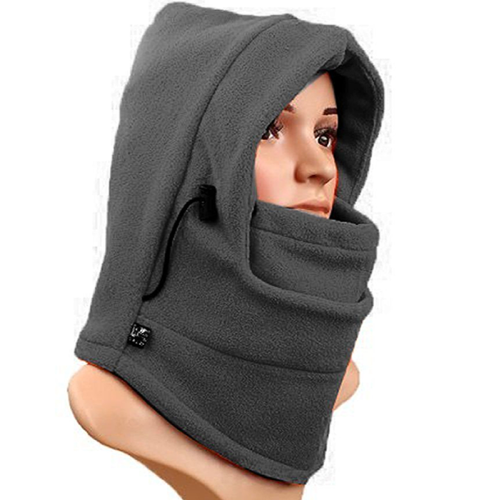 thermal winter micro polar fleece white balaclava