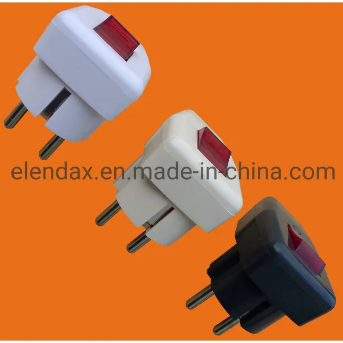 Adaptor Daya 2 Pin Gaya Eropa (P7032)